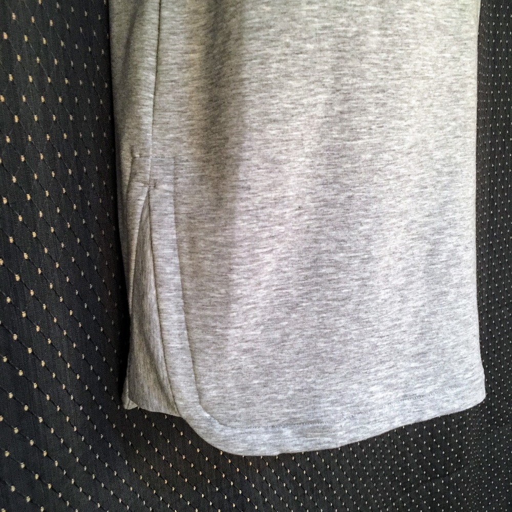 Athleta Crew Neck Pacer Heather Gray Dress Sz XXS - Picture 6 of 8
